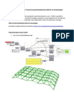 Parametric Space Frame Tutorial Using Paneling Tools