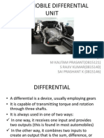 Automobile Differential Unit Final