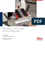 Microtomy Paraffin Section