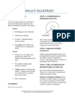 Conflict Blueprint Handout