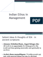 Indian Ethos in Management