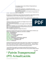 Patrones Transpersonales