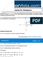 Formula For Distance