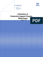 Production Support Estimation Whitepaper