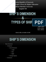 Ship S Dimension &amp Types of Ships