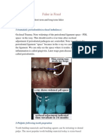 Falier in Fixed: 1-Tramatatic Periodontitis (Occlusal Imbalance)