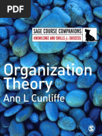 Organization Theory