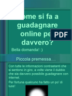 Come Guadagnare Online 1000 Euro Al Giorno Da Casa Tua