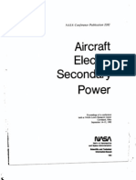 Aircraft Electric Secondary Power