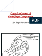 Capacity Control of Centrifugal Compressor: By: Raghda Ahmed