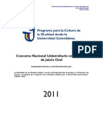 Caso Hipotetico - Concurso Nacional - 2011