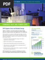 Combined Heat and Power (CHP)