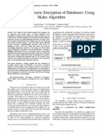 Numeric To Numeric Encryption of Databases Using 3kDES Algorithm