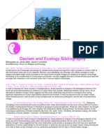 Daoism and Ecology Bibliography