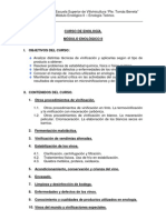 CURSO DE ENOLOGÍA - Programa