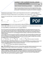 Electric Potential, Potential Energy, Dipole Notes 3