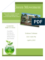 White Paper Bulls Go Green