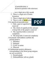 Superfical Parotidectomy Is Contraindicated in Patients With Sialectasis Because