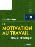 La Motivation Au Travail