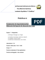 Practica ..Espectrofotometro