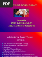 Administering Oxygen Therapy Powerpoint 3