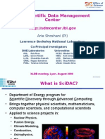 The Scientific Data Management Center: Arie Shoshani (PI)