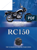 Manual Moto RC150