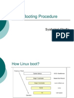 Linux Booting Procedure: Syahrizal Shafie