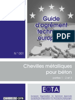 GuideATE001 - CHEVILLES MÉTALLIQUES POUR BÉTON