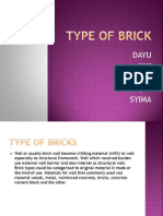 Type of Brick - Material