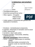 Limbic System (Behaviour and Emotion)