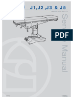 Eschmann J1, J2, J3, J4, J5 Operation Table - Service Manual