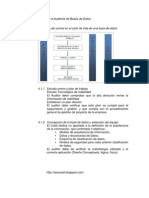 Metodologías para La Auditoria de Bases de Datos