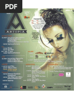 Artopia Schedule