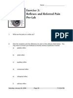 Lab 03 Reflexes Referred Pain