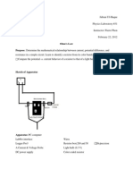 Ohm's Law Purpose:: Sketch of Apparatus