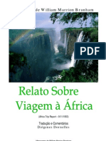 Relato Sobre Viagem À África - William Branham