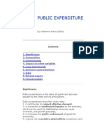 Public Expenditure