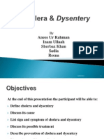 Cholera & Dysentery