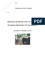 Sistemas de Produccion de Doble Proposito en Nicaragua