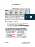 Serbian Dative Case