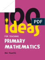 100 Ideas For Teaching Primary Mathematics