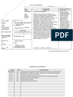 Patient's Report Past Health History Patient Data Plan & Action