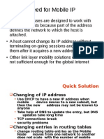 Need For Mobile IP