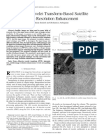 5.discrete Wavelet Transform-Based Satellite Image Resolution Enhancement