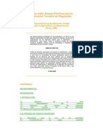 Guías Sobre Buenas Prácticas para La Aplicación Terrestre de Plaguicidas FAO