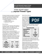 Enterprise Firewall Types: National Security Agency