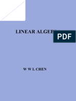 Linear Algebra WWL Chen