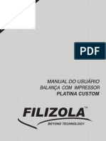 Manual Usuario Filizola Platina