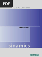 SINAMICS S120 Function Manual Edition 03 2007